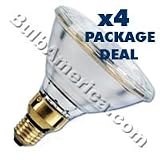 4 pcs. Osram 120w Par 38 Flood ( FL ) Bulbs Package Deal ( B555 ) - B000O7XY2U