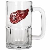 NHL Detroit Red Wings 20-Ounce Root Beer Style Mug - Primary Logo