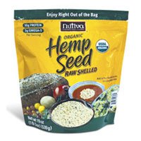Organic Shelled Hempseed 4 Oz (Pack 1)