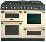 100cm Traditional Dual Fuel Range Cooker c/w 6 Burner Gas Hob Anthracite (10456G_AI)