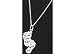 Signature Inspirational Footprints Necklace STERING SILVER
