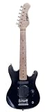 Johnny Brook Kids Beginner Mini Electric Guitar With Built-in Amp, Black