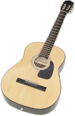MusicalInstruments: Eleca 38 inch Acoustic Classical Guitar   Nylon Strings