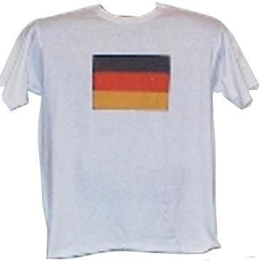 Cover image : GERMAN FLAG - White T-shirt
