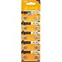 10 of AG3/LR41 Alkailine Button Cell Watch Battery