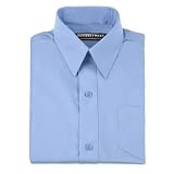 French Toast - Boys Short Sleeve Oxford Shirt (E9003)