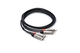 Professional 3Ft Dual RCA (M) To Dual RCA (M) RCA to RCA-Unbalanced Cable