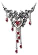 Bleeding Heart - Alchemy Gothic Pendant Necklace