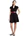 A. Byer Junior's Shirt Dress With Rosette Applique And Fashion Belt