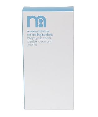Mothercare steam steriliser descaling sachets - 6pk
