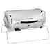Kitchen & Housewares : Foreman Portable Propane Stainless Steel Grill