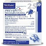 Virbac Preventic Tick Collar for Dogs 18- 2-count