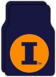 Illinois Fighting Illini 18'' x 26'' Car Floor Mats (Set of 2)