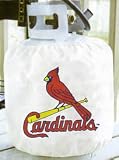 Saint ST LOUIS CARDINALS Cards MLB Baseball BBQ GAS TANK Cannister Cover