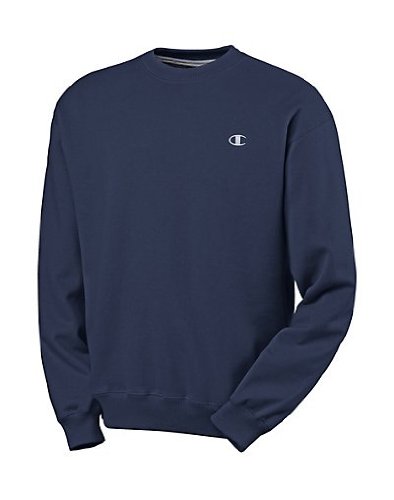 Champion Men's Champion Eco Fleece Crew Sweatshirt, Navy, X-Large