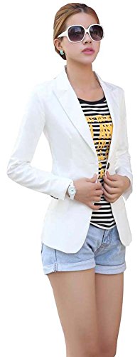 Lovaru women's Blazer Coat Long Sleeve V-Neck blazers-and-sports-jackets