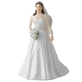 Royal Doulton Lady Figurine Catherine Royal Wedding Day Kate Middleton