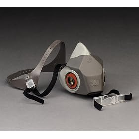 Click here to buy 3M 6100, Series 6000 Half Facepiece Respirator, Size: Small by 3M.