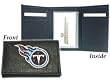 Tennessee Titans Embroidered Leather Tri-Fold Wallet - Football Sports Merchandise