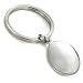 Sterling Silver Oval Key Chain