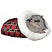 Mikki Tunnel Cat Bed (Red)