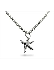 Sterling Silver Starfish Necklace