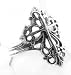 Sterling Silver Victorian Style Open Cross Ring (Size 6,7,8,9)