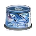 DVD TDK DVD-R 4.7GB 16X CAKEBOX SPINDLE TUB (50 PACK) - 50 PCS