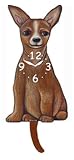 Dog Breed Pendulum Clocks - Chihuahua