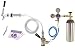 Standard Door Mount Kegerator Keg Tap Conversion Kit with 5 lb. Co2 Tank