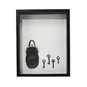 Pandora Wood Shadow Box - Black (8x10")