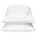 - 450TC White Damask Stripe Sheet Set - Queen