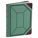 Boorum & Pease 3738150R Record/account book, blue/red cover, record rule, 9-5/8 x 7-5/8, 150 pages