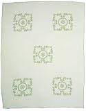 FLORAL APPLIQUE QUILT AND/OR SHAM (SEE OPTIONS)