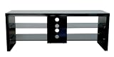  : Kaorka K15 - Designer Glass Stand For LCD / Plasma TV Up To 42KG - Gloss Black