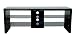 Kaorka K15 - Designer Glass Stand For LCD & Plasma TV Up To 42KG - Gloss Black Image