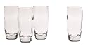 Luigi Bormioli Michelangelo 2 1/2-Ounce Hand-Blown Crystal Cordial Glasses, Set of 4