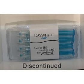 NEW Day White ACP 9.5% Teeth Whitening 4 Syringes with BONUS shade guide- Professional Strength Whitening