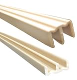 Knape & Vogt 1/4x48 Plastic Track Set Tan