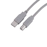 Hama USB Cable A - B Grey, 7.5m