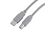 Hama Usb Connection Cable A-plug - B-plug, Grey, 5.0 M