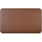 WellnessMats Original Anti-Fatigue 36 Inch by 24 Inch Kitchen Mat, Brown