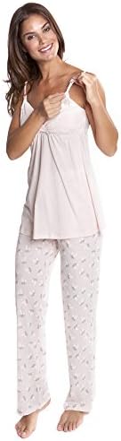 Olian "Anne" Nursing Cami/Pajama Set with Baby Gown