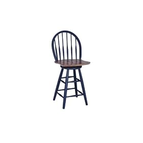 International Concepts S57-602 30-Inch Windsor Spindle Back Swivel Bar Stool, Black Cherry by International Concepts