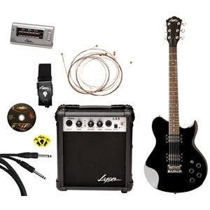 BLACK ELECTRIC GUITAR