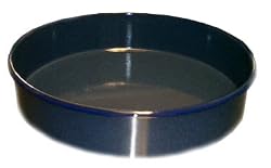 Round Enamel Pan (28cm) 11 in. diam., 2.25 in. deep