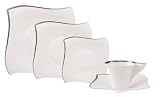 Villeroy & Boch New Wave Premium Platinum 5-Piece Place Setting, Service for 1