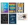 Trend TA6682 Argus large 13-3/8 x 9 poster combo pack, building character, 6/pack