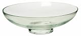 Gerson Glass Bowl with Pedestal, 10-Inch Diameter