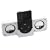 iTalkonline Portable Stereo Speakers For iPod 3G, iPod 4G, iPod Classic, iPod Color, iPod Mini, iPod Nano, iPod Nano 2G, iPod Nano 3G, iPod Nano 4G, iPod Photo, iPod Touch, iPod Touch 2G, iPod Video - White